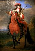 Adam Frans van der Meulen Louis XIV before Strasbourg oil painting artist